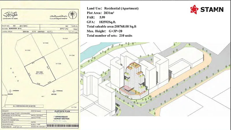 Site plan drawing