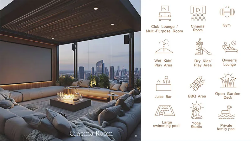 Luxury dining interior