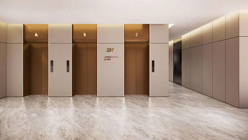 Elevator lobby