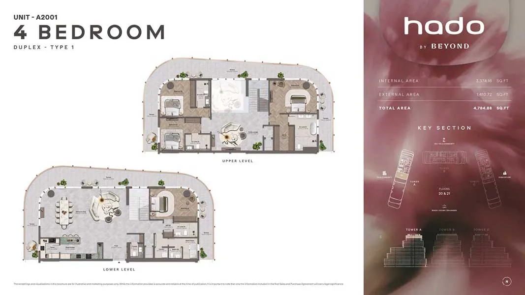4 Bedroom Floorplan