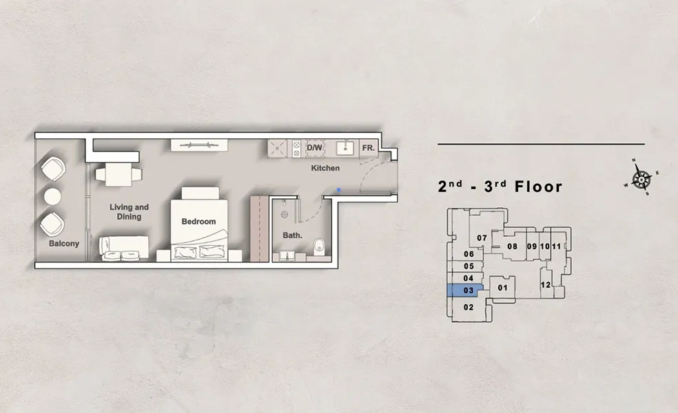 Studio Floorplan