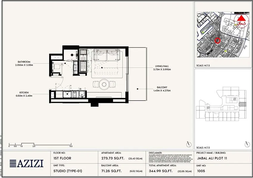 Studio Floorplan