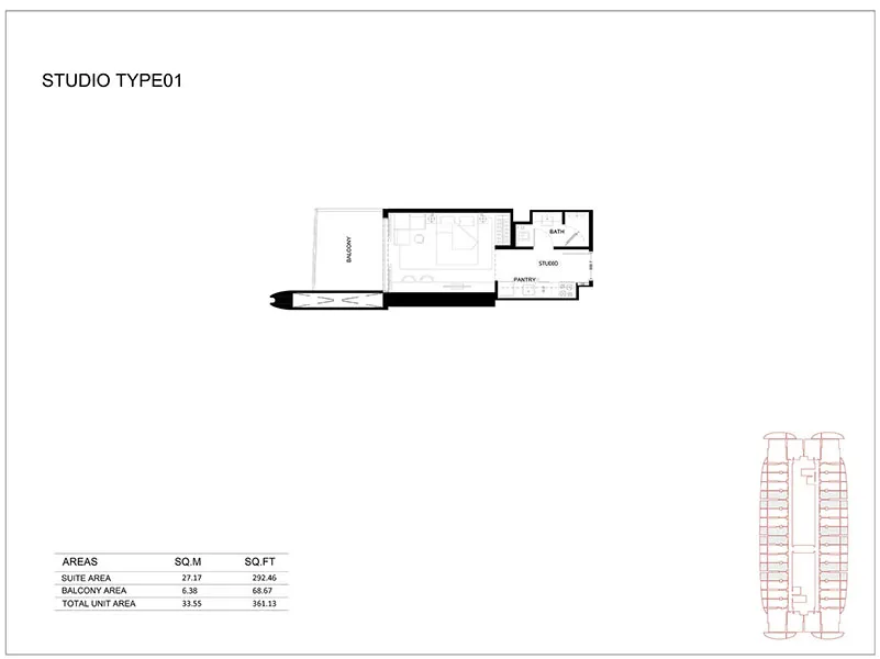 Studio Floorplan