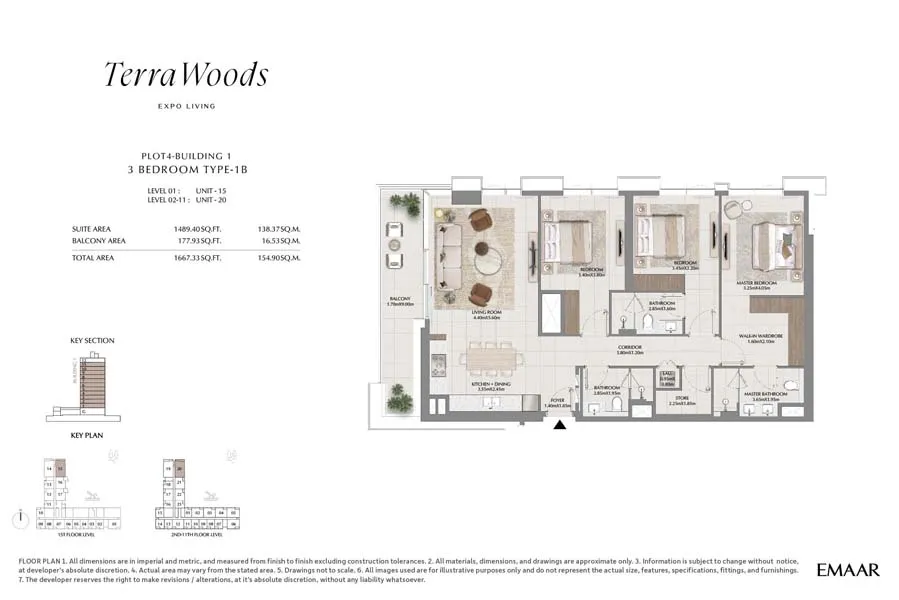 3 Bedroom Floorplan