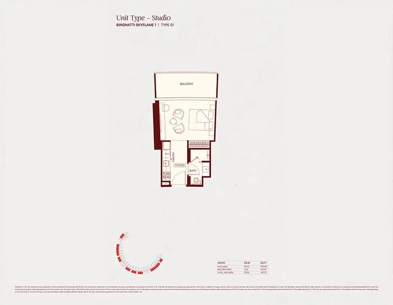 Studio Floorplan