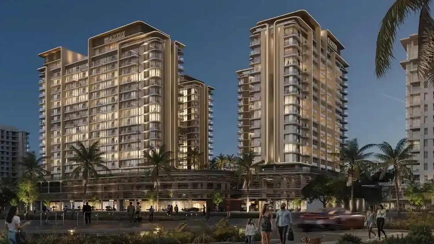 Azizi Jaddaf Beach Oasis Hero Image