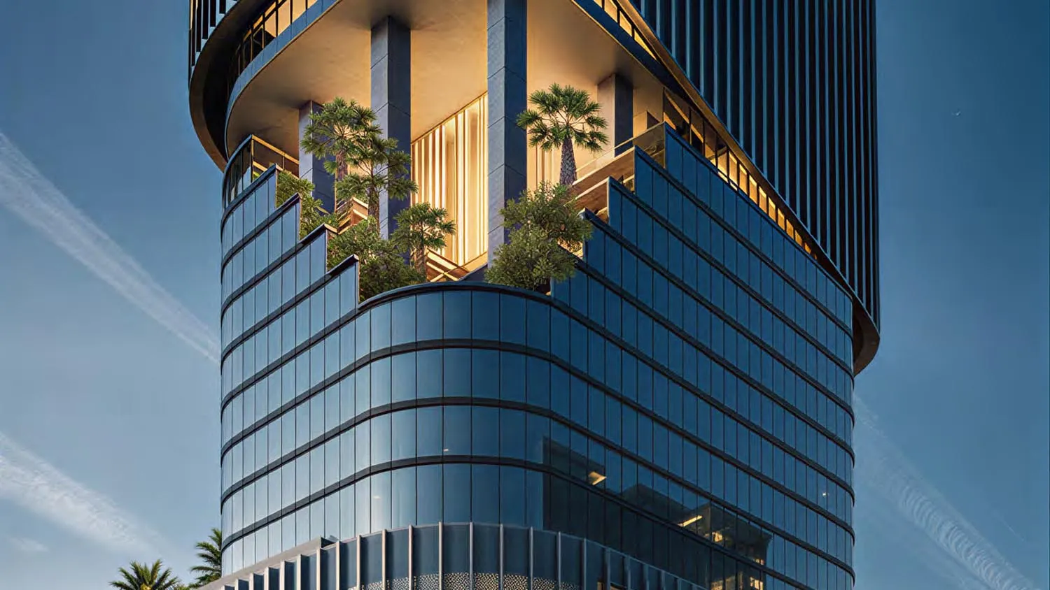 1970 Office Tower Hero Image