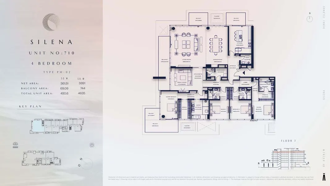 4 Bedroom Floorplan